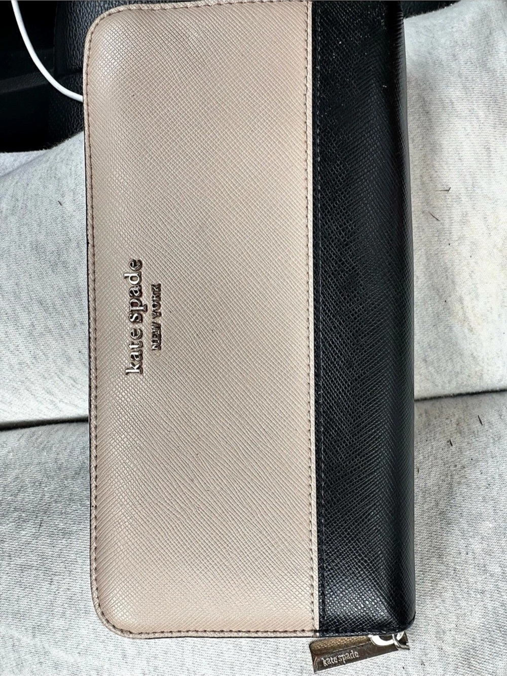 Kate Spade continental zip wallet Colorblock Wallet